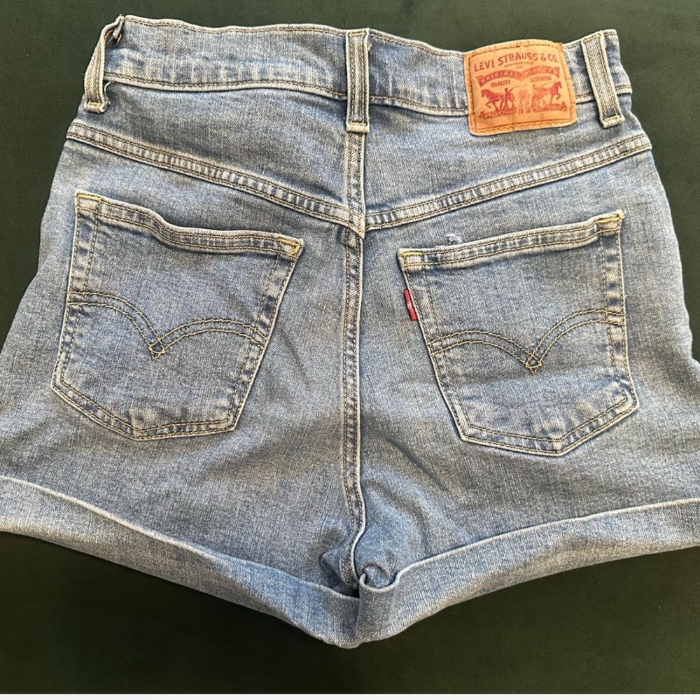 Levi's Women's Light Blue Jean Shorts